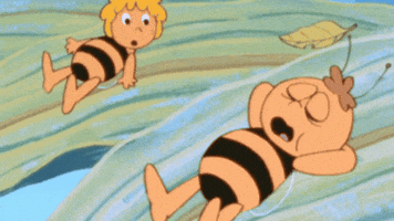 Tired Maya The Bee GIF by S100Int