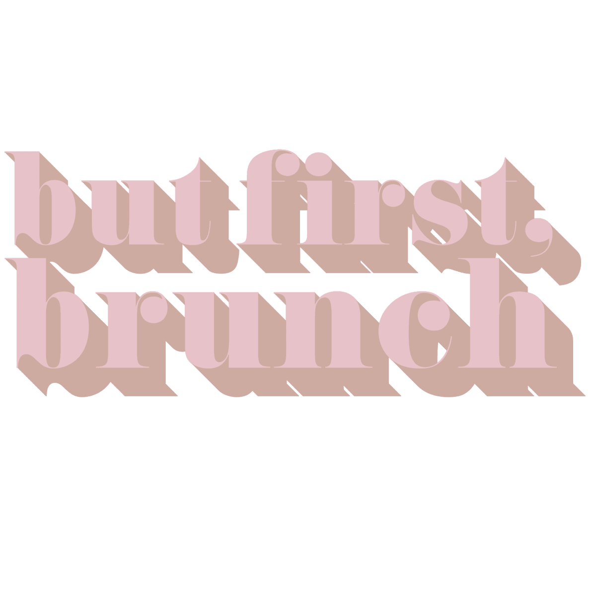 Pink Love Sticker by Bloggers Who Brunch