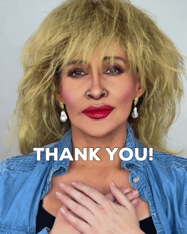 Tina Turner Thank You GIF