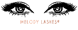 Beauty Makeup Sticker by Melody Lashes