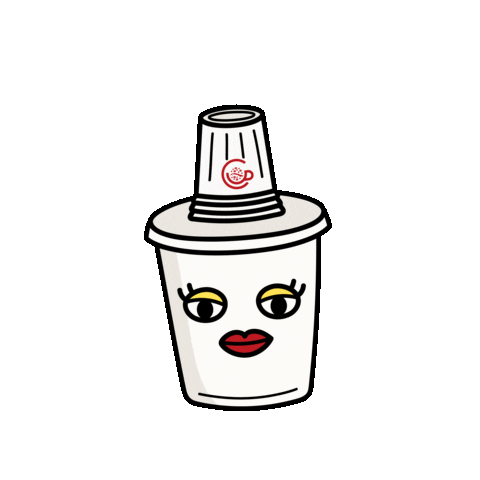 cortaditoscoffee Sticker