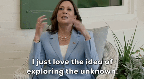 Kamala Harris Trying New Things GIF by GIPHY News - Find & Share on GIPHY
