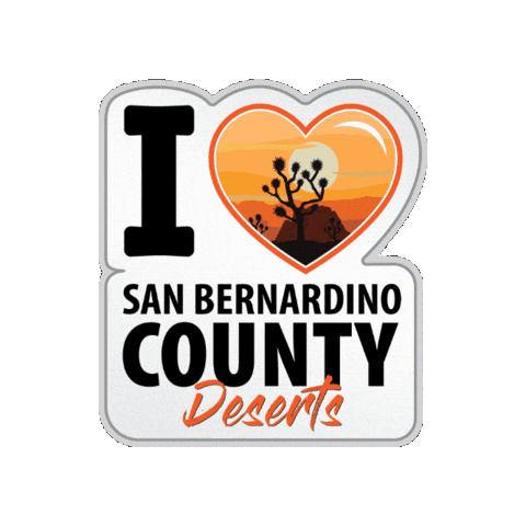 San Bernardino County Sticker