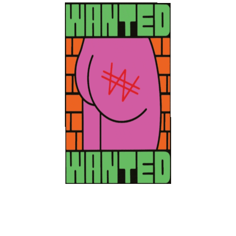 Sticker by Wanted Ind