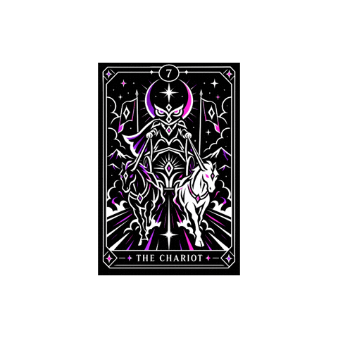 The Chariot Magic Sticker