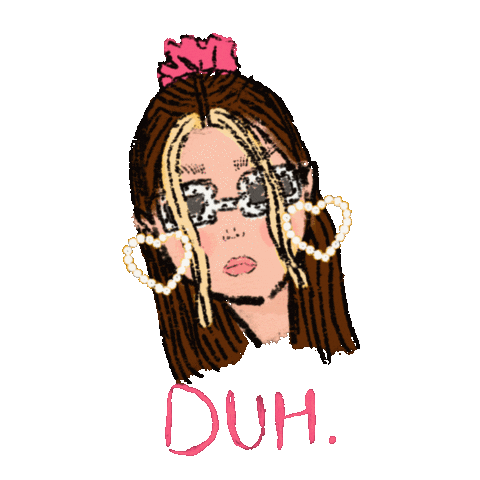 Girl Fashion Sticker