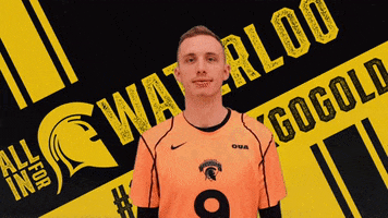 University Of Waterloo Volleyball GIF by Waterloo Warriors