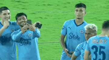 Mumbai City Selfie GIF by Indian Super League