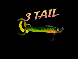 Everbait 3 fishing catch tail GIF