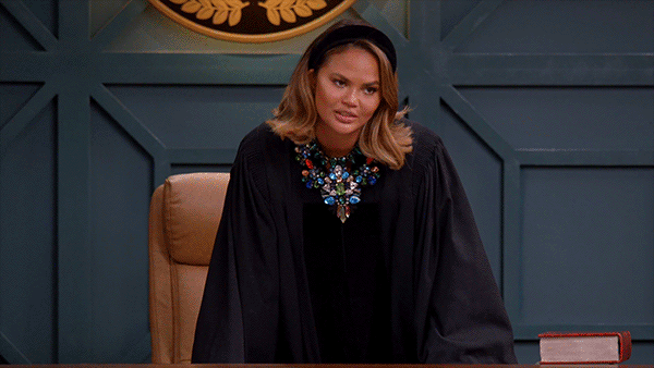 Chrissy Teigen Judge GIF by Quibi - Find & Share on GIPHY