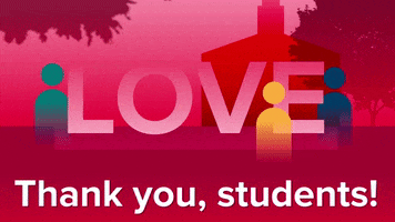 UniversityOfLynchburg love thank you thanks students GIF