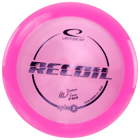 Disc Golf Recoil Sticker by Latitude 64