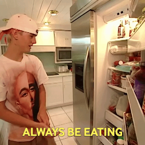 aaron carter eating GIF by MTV Cribs