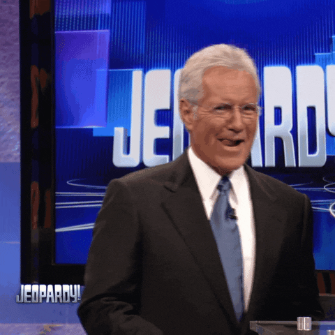 Alex Trebek Lol GIF by Jeopardy!