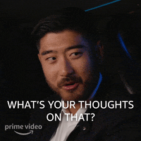 What Do You Think Amazon Studios GIF by Amazon Prime Video