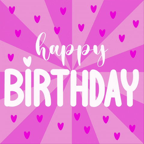 Happy Birthday Hearts GIF by sylterinselliebe - Find & Share on GIPHY