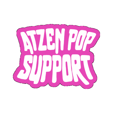 Pop Support Sticker by Traumarchiv
