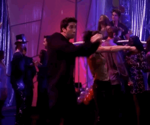 Season 6 Dance Routine GIF by Friends - Find & Share on GIPHY