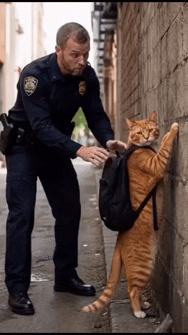 Cat Chicken GIF