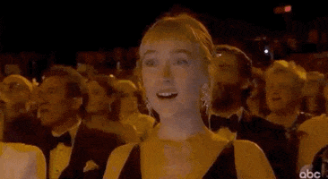 Saoirse Ronan Reaction GIF by The Academy Awards