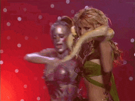 britney spears snake GIF by mtv