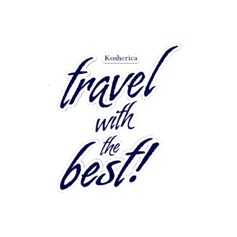 Travel Vacation Sticker by Kosherica