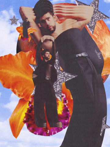 Inspired Bad Bunny GIF