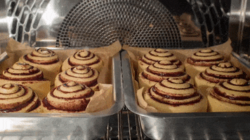 Baking Cinnamon Roll GIF by Cinnabon