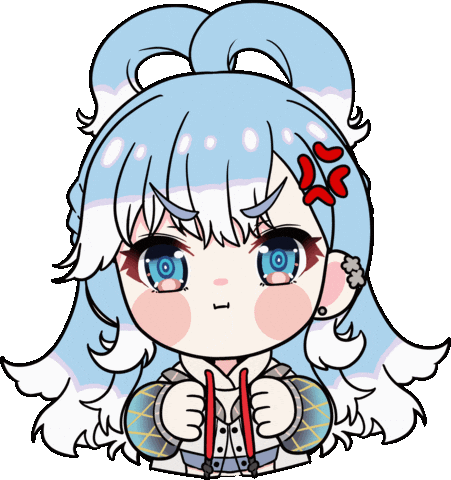 Angry Chibi Sticker