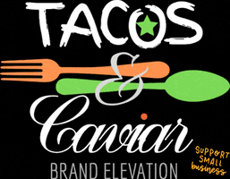 Tacos & Caviar Brand Elevation GIF