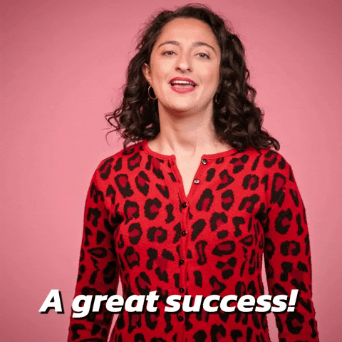 Sucess Smile GIF by Out of Office