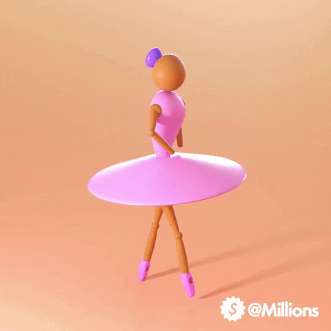 Happy Ballet Shoes GIF by Millions