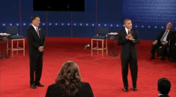 obama debate GIF by G1ft3d