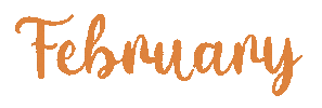 Orange Month Sticker