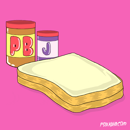 Artists On Tumblr Peanut Butter And Jelly Day GIF by gifnews