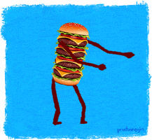 Fast Food Floss GIF by megan motown