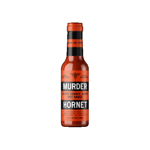 Hot Sauce Sticker by Murder Hornet Hot Sauce