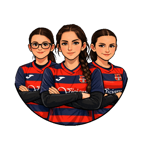Football Trio Sticker by Ashton Pumas Womens
