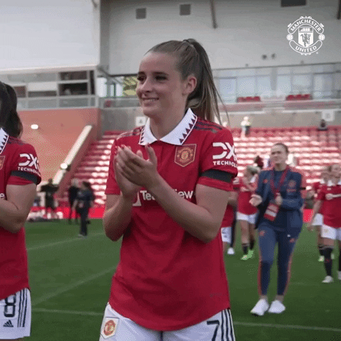Well Done Smile GIF by Manchester United