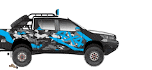 Toyota 4Wd Sticker by 4x4MA