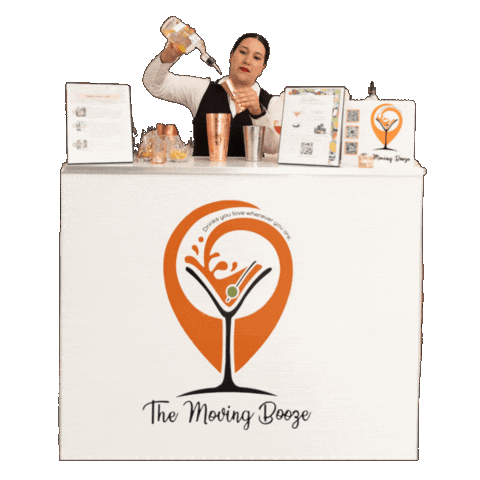 The Moving Booze Sticker