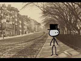stick figure animation GIF by ELFvid