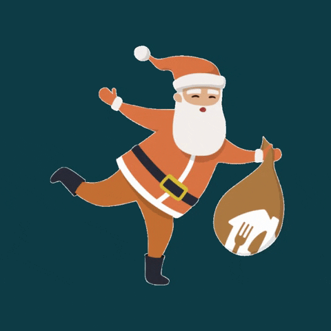 Merry Christmas GIF by Just Eat Takeaway.com