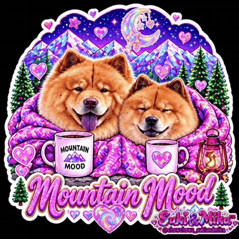 Chow Chow Mountains GIF