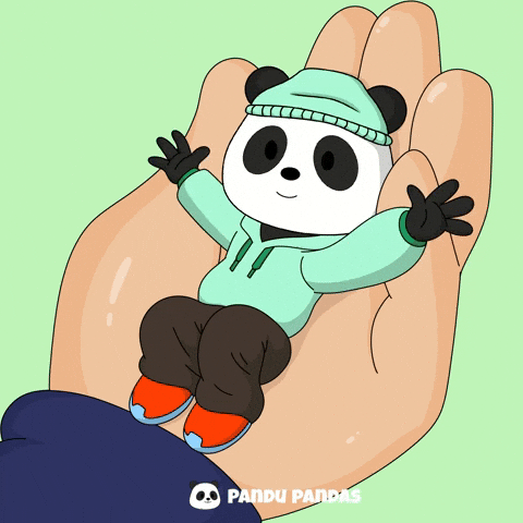Wave Waving GIF by Pandu Pandas