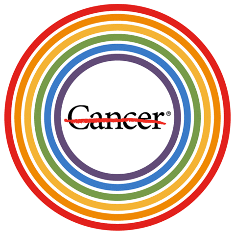 Rainbow Pride Sticker by MD Anderson Cancer Center