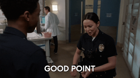 The Rookie Laugh GIF by ABC Network - Find & Share on GIPHY