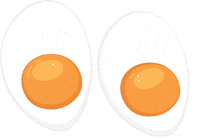 Cafe Breakfast Sticker