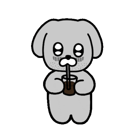 커피 Juni Sticker
