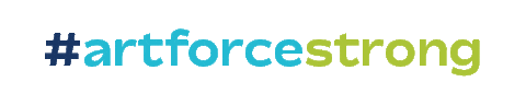Art Force Strong Sticker by ArtForce Iowa